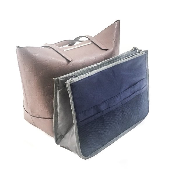 Navy Blue Tote Organizer - Picture 4 of 8